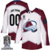 Colorado Avalanche Custom 2022 Stanley Cup Champions Jersey - All Stitched