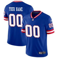 Alternative view of Custom New York Giants Classic Jersey - All Stitched