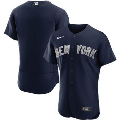 Alternative view of New York Yankees Team Navy Jersey - All Stitched