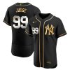 Aaron Judge New York Yankees Black Gold Jersey - All Stitched
