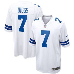 Alternative view of Trevon Diggs Dallas Cowboys White Limited Jersey - All Stitched