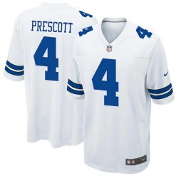 Dak Prescott Dallas Cowboys White Jersey - All Stitched
