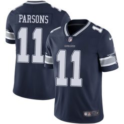 Alternative view of Micah Parsons Dallas Cowboys Navy Jersey - All Stitched