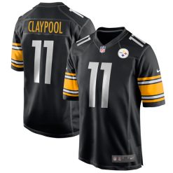 Chase Claypool Pittsburgh Steelers Black Jersey - All Stitched