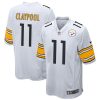 Chase Claypool Pittsburgh Steelers White Jersey - All Stitched