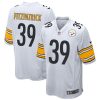 Minkah Fitzpatrick Pittsburgh Steelers White Jersey - All Stitched
