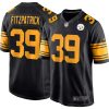 Minkah Fitzpatrick Pittsburgh Steelers Color Rush Jersey - All Stitched