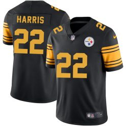 Alternative view of Najee Harris Pittsburgh Steelers Color Rush Jersey - All Stitched