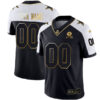 Custom Dallas Cowboys Alternate Black Gold Jersey - All Stitched