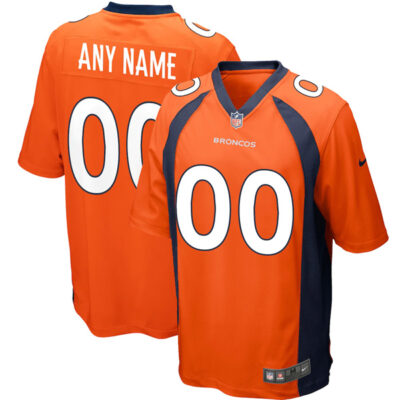Custom Denver Broncos Game Jersey Collection - All Stitched