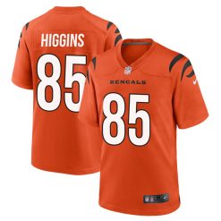 Alternative view of Tee Higgins #85 Cincinnati Bengals Game Jersey - All Stitched