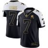 Trevon Diggs Dallas Cowboys Alternate Black Gold Jersey - All Stitched