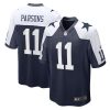 Micah Parsons Dallas Cowboys Alternate White/ Navy Game Jersey - All Stitched