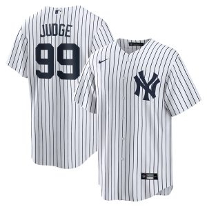 Aaron Judge New York Yankees Home Jersey White – All Stitched