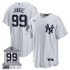 Aaron Judge New York Yankees White Jersey Courthouse "Judgement Day" Player Patch – All Stitched