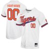 Custom Clemson Tigers Baseball White Jersey - All Stitched