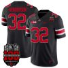 TreVeyon Henderson Ohio State Buckeyes College Football 100th Anniversary Black Jersey - All Stitched