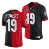 Georgia Bulldogs College Football Red Black Split Edition Jersey - All Stitched