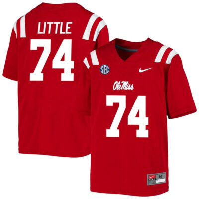 Greg Little Ole Miss Rebels College Football Jersey - Red