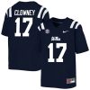 Demon Clowney Ole Miss Rebels College Football Jersey - Navy