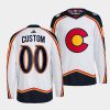 Colorado Avalanche 2022 Reverse Retro 2.0 Custom Jersey - All Stitched