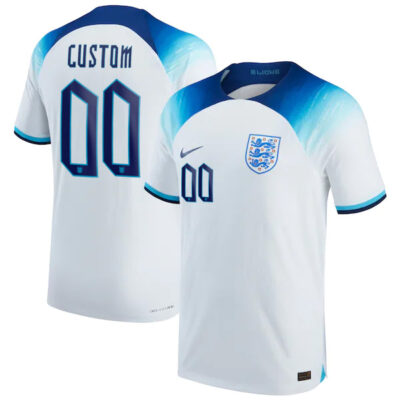 England 22/23 Home Custom Jersey - All Printed