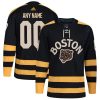 Boston Bruins Black 2023 Winter Classic Custom Jersey Patch Collection - All Stitched