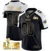 Philadelphia Eagles Super Bowl LVII Alternate Vapor Limited Custom Jersey - All Stitched