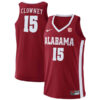 Noah Clowney #15 Alabama Crimson Tide College Basketball Crimson Game Jersey - All Stitched
