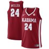 Brandon Miller #24 Alabama Crimson Tide College Basketball Crimson Game Jersey - All Stitched