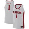 Mark Sears #1 Alabama Crimson Tide College Basketball Crimson White Jersey - All Stitched