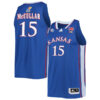Kevin McCullar #15 Kansas Jayhawks College Basketball Royal Game Jersey - All Stitched