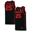 Jarace Walker #25 Houston Cougars College Basketball Black Game Jersey - All Stitched