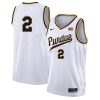 Fletcher Loyer #2 Purdue Boilermakers College Basketball White Limited Game Jersey - All Stitched