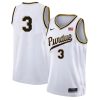 Braden Smith #3 Purdue Boilermakers College Basketball White Limited Game Jersey - All Stitched