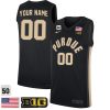 Purdue Boilermakers College Basketball Custom Black Limited Game Jersey - All Stitched