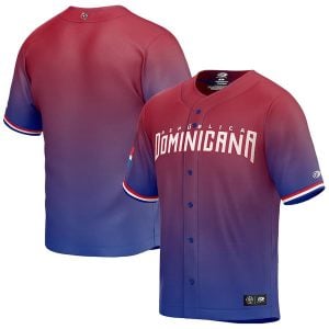 Dominican Baseball Team World Baseball Classic Jersey - Red