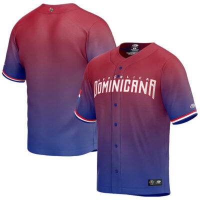 Dominican Baseball Team World Baseball Classic Jersey - Red