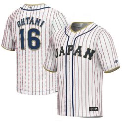 Shohei Ohtani #16 Japan Baseball World Baseball Classic Jersey - White