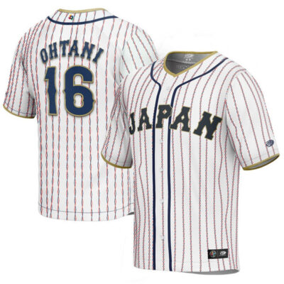 Shohei Ohtani #16 Japan Baseball World Baseball Classic Jersey - White