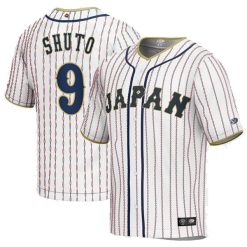 Japan Baseball Ukyo Shuto World Baseball Classic Jersey - White