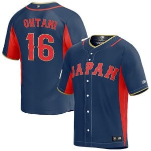Shohei Ohtani #16 Japan Baseball World Baseball Classic Jersey - Navy