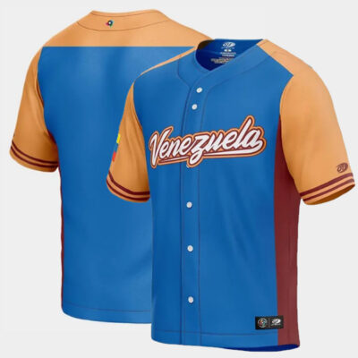Venezuela Baseball Team World Baseball Classic Jersey - Royal