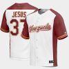 Venezuela Baseball Enmanuel De Jesus World Baseball Classic Jersey - White