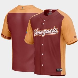 Venezuela Baseball Team World Baseball Classic Jersey - Burgundy