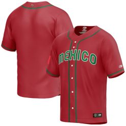 Mexico Baseball Team World Baseball Classic Jersey - Red
