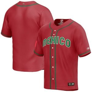Mexico Baseball Team World Baseball Classic Jersey - Red