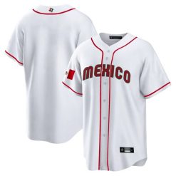 Mexico Baseball 2023 World Baseball Classic Team Jersey – White