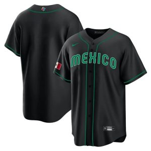 Mexico Baseball 2023 World Baseball Classic Team Jersey – Black