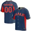 Custom Japan Baseball 2023 World Baseball Classic Jersey – Navy